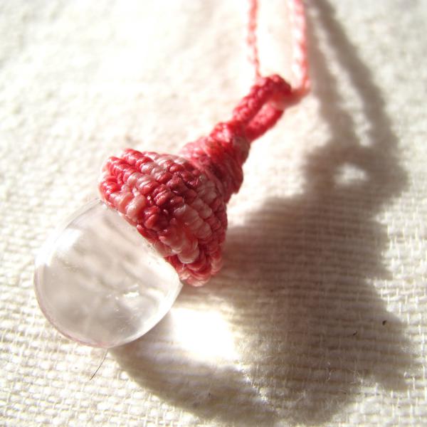 Crystal Acorn Necklace