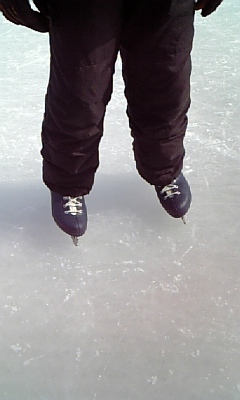 スケート　足
