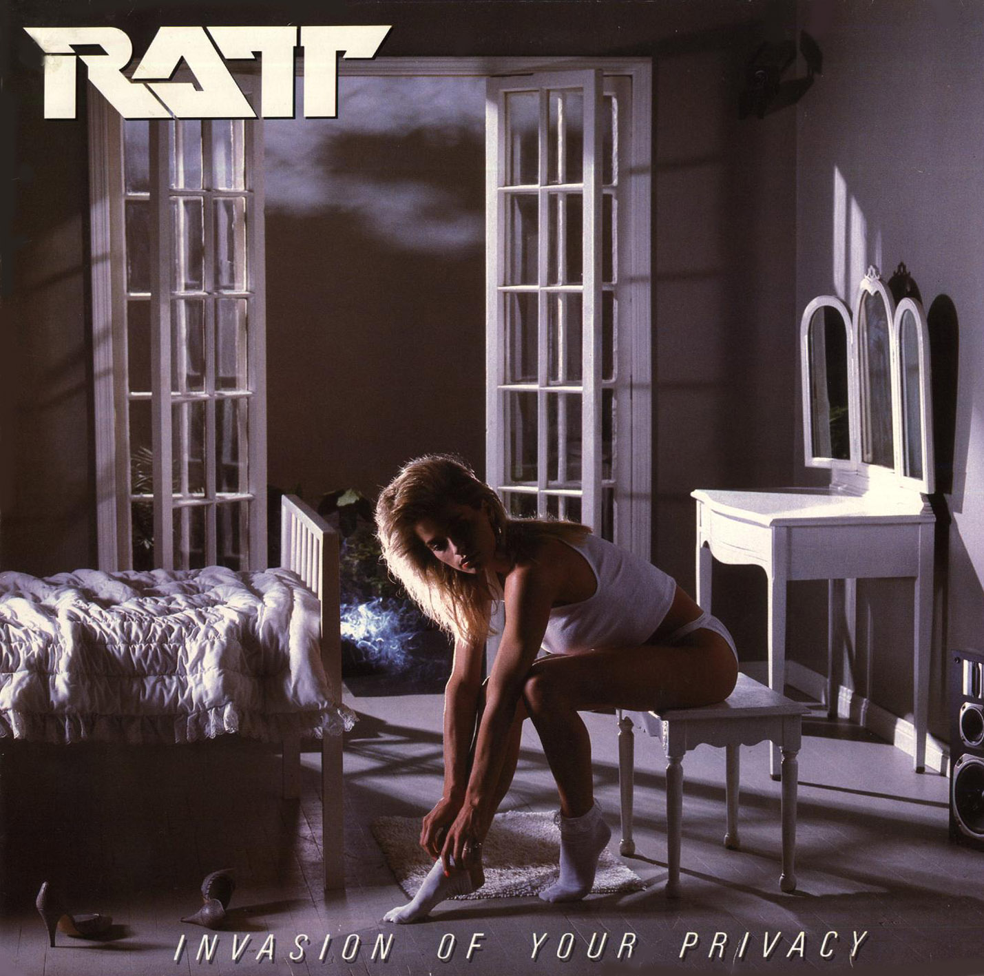 Ratt invasion of your privacy album cover 
