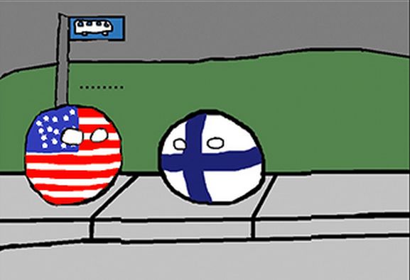 フィンランドとバス停 (4)