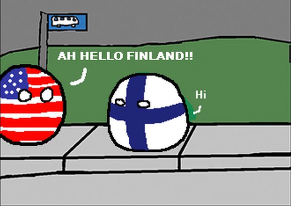 フィンランドとバス停 (2)