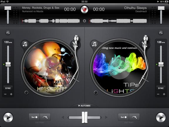 Amane Blog Iphone ｄｊアプリ Djay For Iphone Ipod Touch を試す