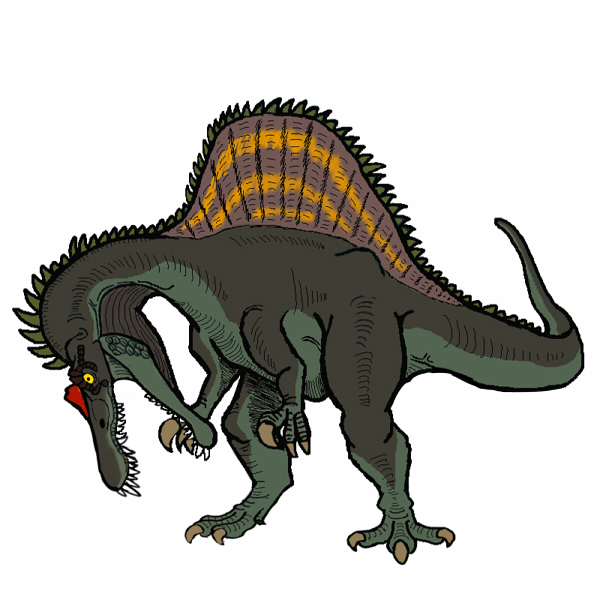 古生物画廊 恐竜編 スピノサウルス Planet S