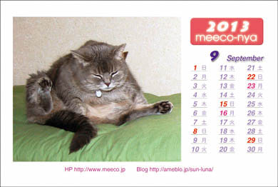 カレンダー2013_09