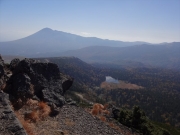 茶臼岳から岩手山を眺望
