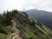 根子岳から四阿山への稜線道
