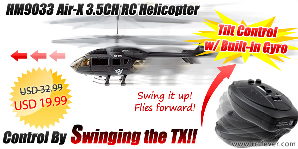 Helic Max Air-X 3.5CH RC Helicopter