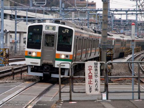 東海道本線211系電車