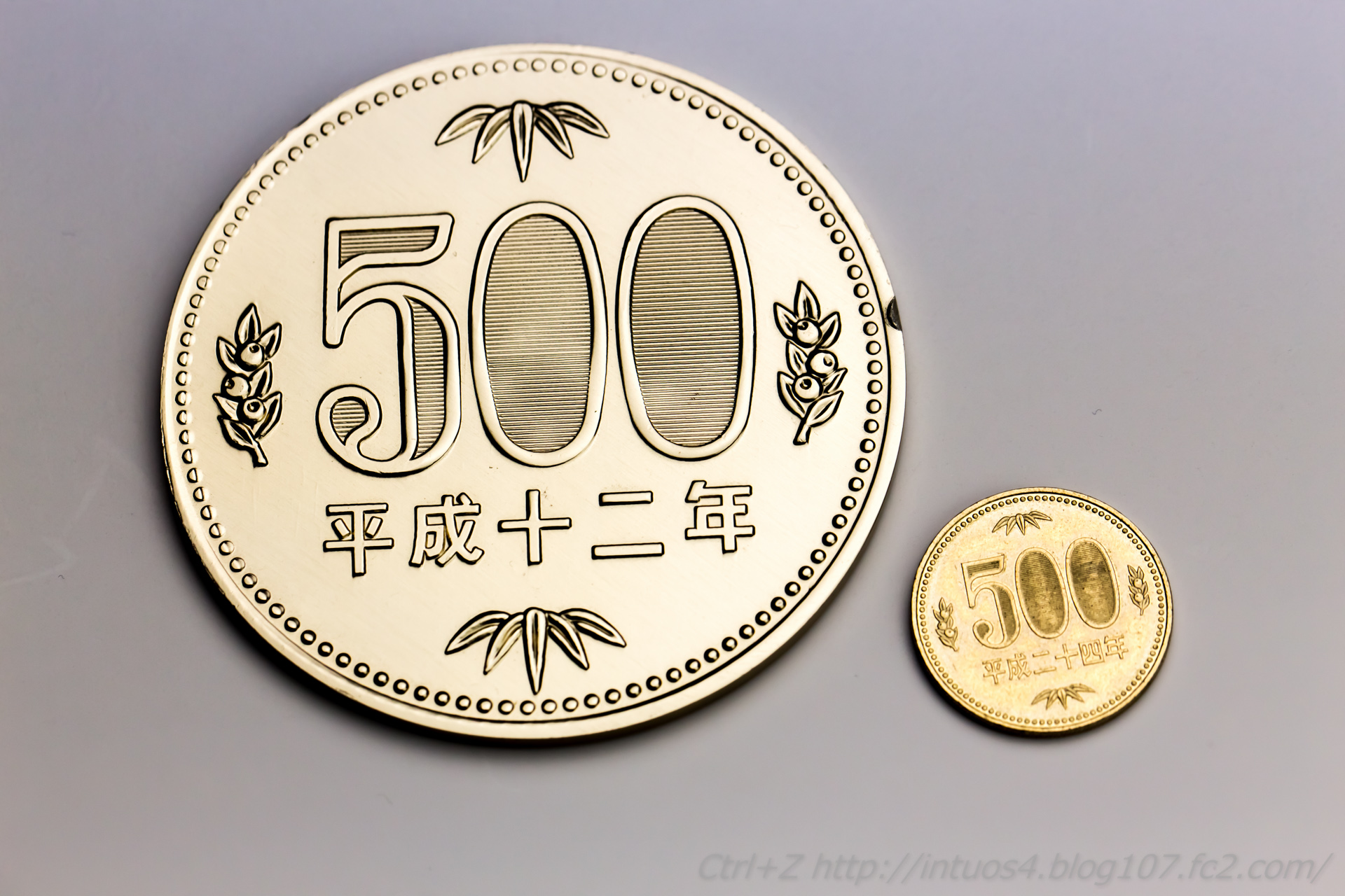 今は空を見上げている ジャンボコインルーティン組むなら500円玉が一番