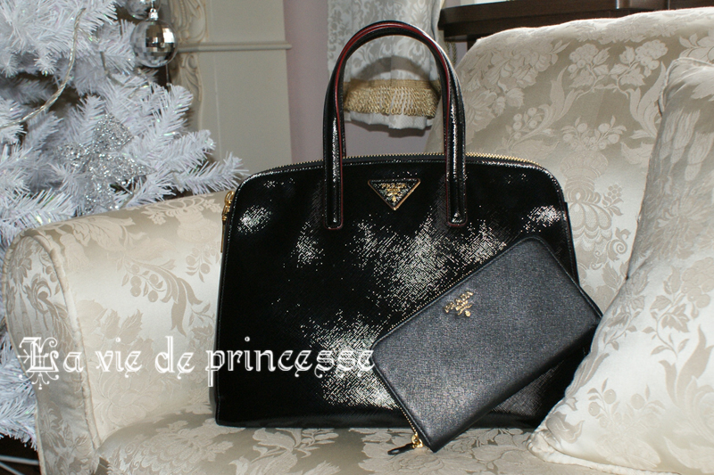 ☆★クリスマスプレゼント★PRADAのサフィアーノのバッグとお財布☆・＊: ＊・*☆ La vie de princesse