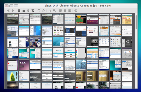 nomacs 1.6 Ubuntu 画像ビューア サムネイルプレビュー